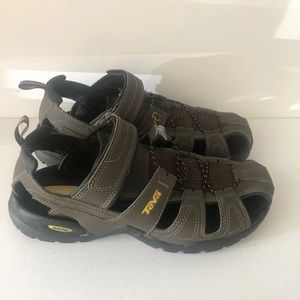 Teva Forebay Shocpad Hiking Sandal Size 10 Coffee